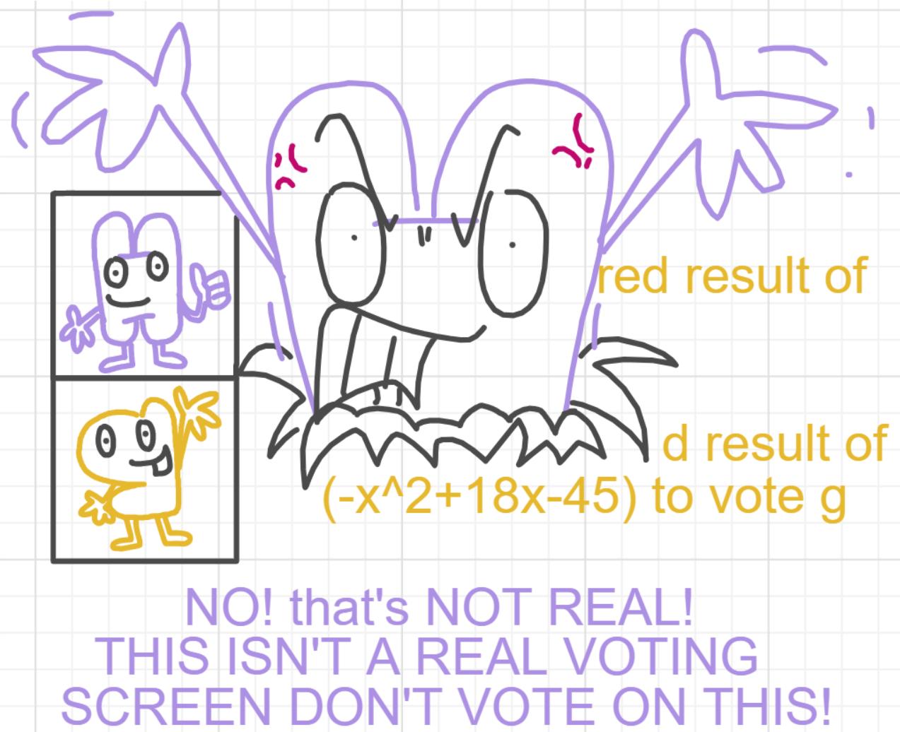 A panel from I've Been Everywhere, Man, episode nine of the Board Boards object show by Furretwalk/WalkingFurret.